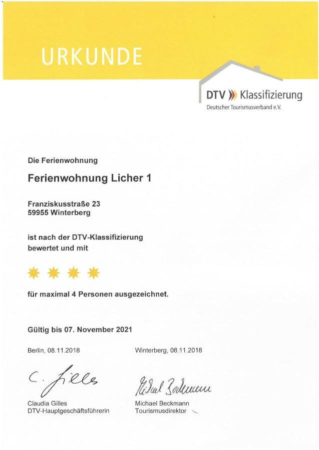 Ferienwohnungen Licher Winterberg Extérieur photo